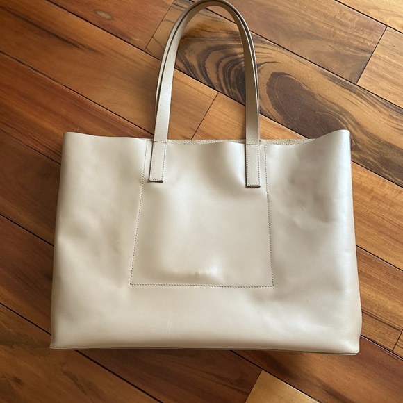 Everlane Taupe Leather Tote - Picture 2 of 4